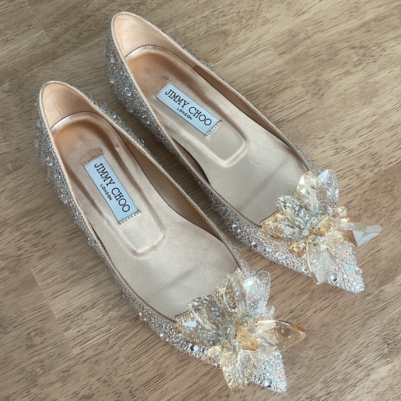 Jimmy Choo Attila Flats - NEW - Picture 4 of 17